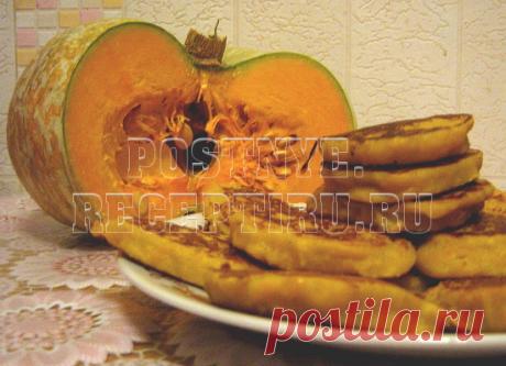 Постные оладьи из тыквы | Постные рецепты на каждый день
