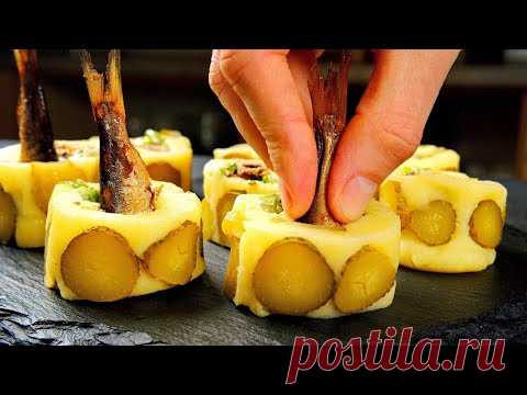 КРУЧЕ икры и ананасов! 5 недорогих закусок, которые сделают ваш стол БОГАЧЕ!