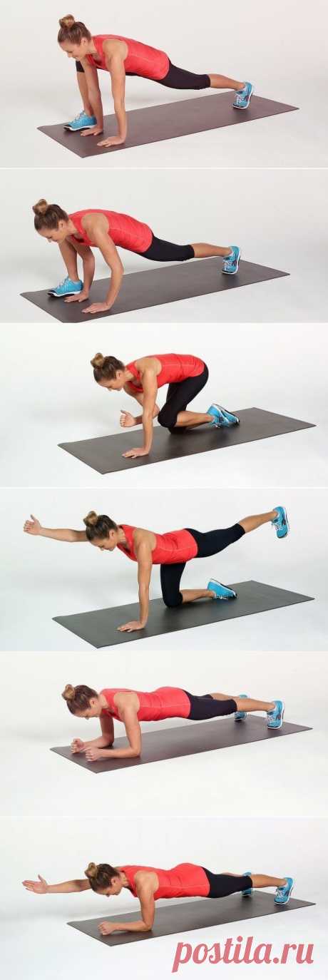 Упражнения для рельефного живота