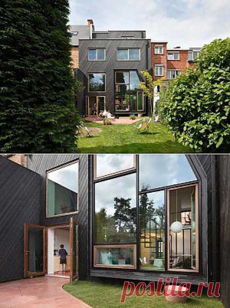 Archi-Work — НУ Architectuuratelier провели реконструкцию дома в Левене, Бельгия.