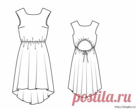 Летнее платье &quot;Новая реальность&quot; своими руками