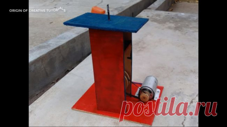 Простенький стационарный лобзик на 775-ом двигателе