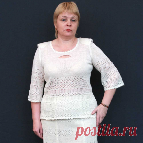 Джемпер из льна | Артикул: 37-10 | Джемперы