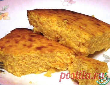 Творожная запеканка с пшеном и тыквой – кулинарный рецепт