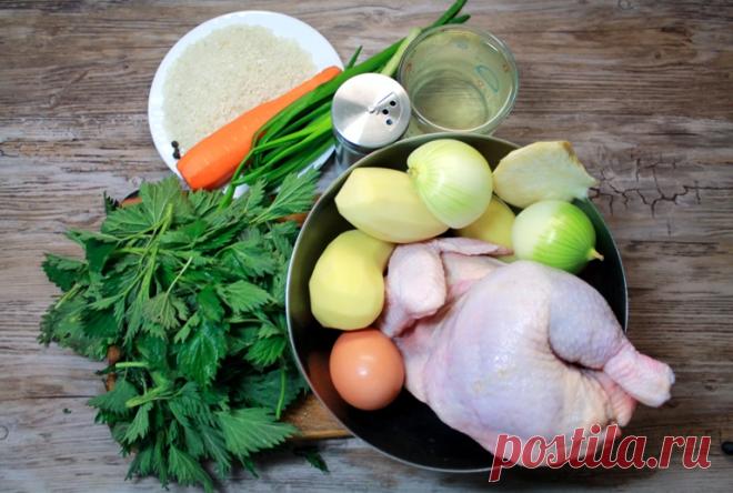 Суп из крапивы - пошаговый рецепт с фото