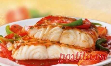 Рыба "по-французски" на ужин