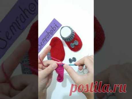 Tunus işi bebebebek patik part_ 1