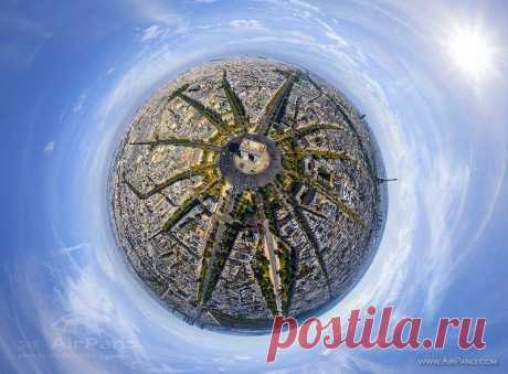 Красивейшие города мира • 360° Аэрофотопанорамы