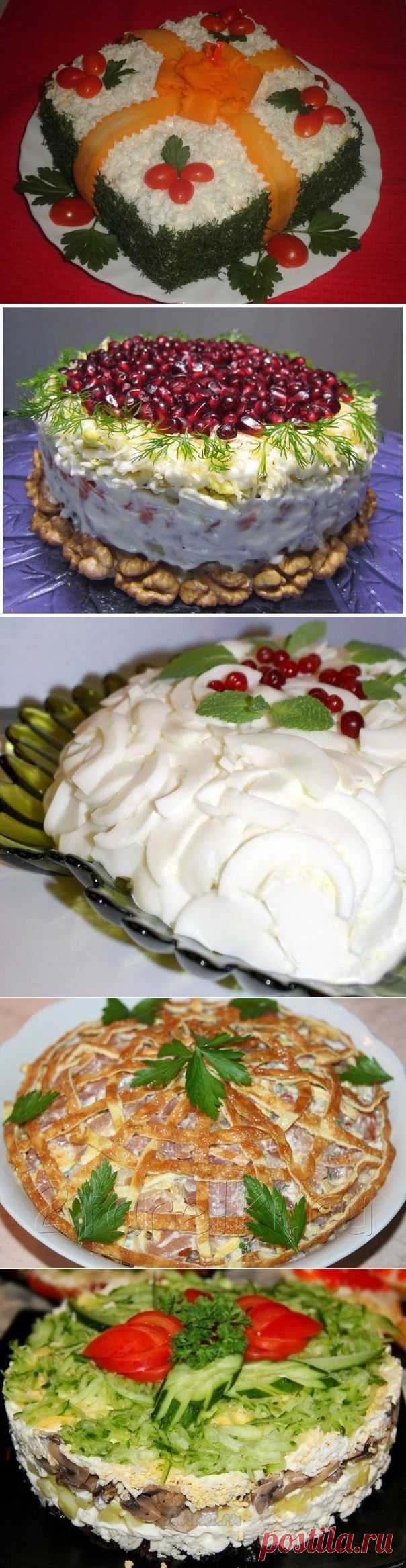 15 невероятно вкусных салатов для праздничного стола - Простые рецепты Овкусе.ру