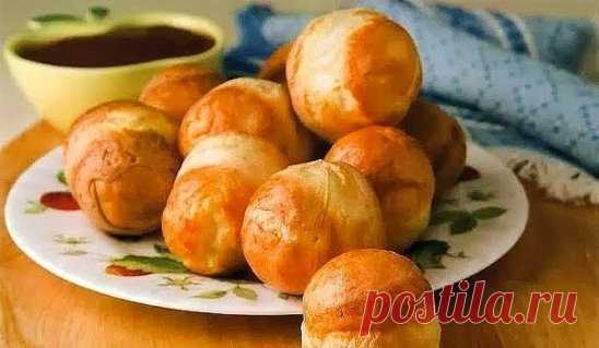 Дутые оладьи
Дутые оладьи еще называют смешным словом 