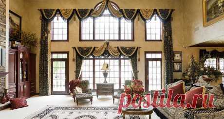 Как украсить шторы: валансы своими руками | Ladiesvenue