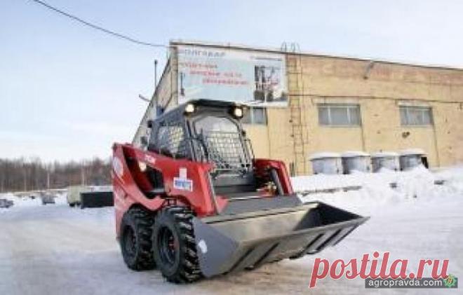 Тест-драйв мини-погрузчика TCM SSL711