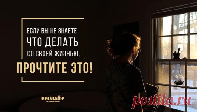 Если вы не знаете, что делать со своей жизнью, прочтите это!
Содержание 1. Нам не дано знать будущее 2. Примите дискомфорт, чтобы достичь...
Читай пост далее на сайте. Жми ⏫ссылку выше