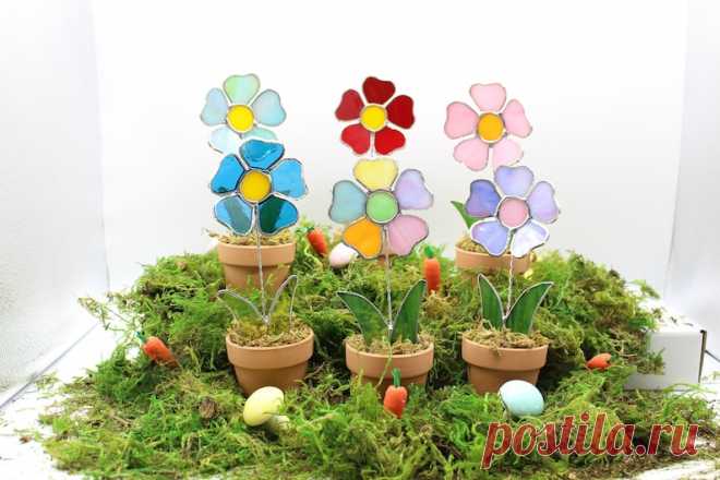 Flor de cristal hecha a mano, perfecta para cualquier ocasión - Etsy Chile