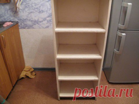 Реставрация старого кухонного шкафа, дизайн.