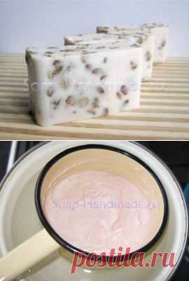Мыло своими руками: с медом и овсяными хлопьями! Очень простой рецепт для начинающих и не только!