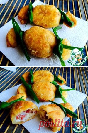 Закусочные пирожки-конфетки (суперское тесто) - кулинарный рецепт