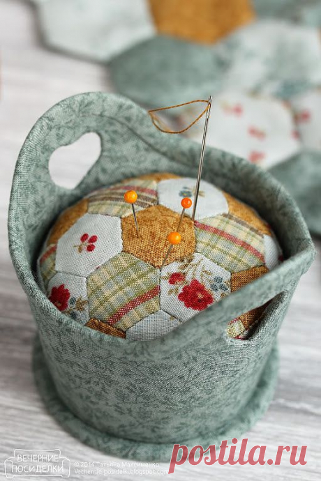 Кадочка / Basket for pins - Вечерние посиделки