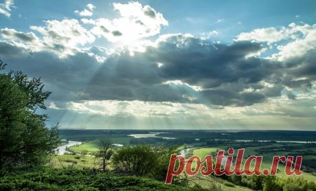 Ока под Нижним Новгородом