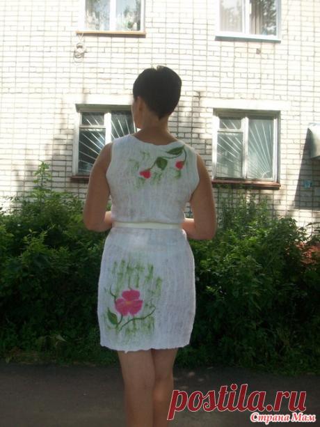 Платье из марли для девочки. Мастер-класс. - Валяние - Страна Мам