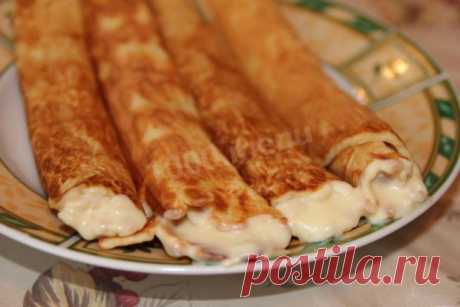 Вафельные трубочки с кремом рецепт с фото пошагово - 1000.menu