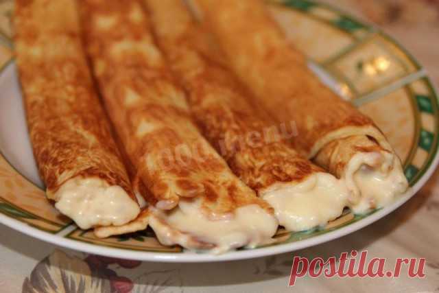 Вафельные трубочки с кремом рецепт с фото пошагово - 1000.menu