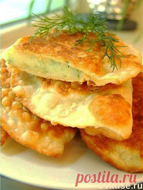 Чебуреки с картофелем и сыром. - Простые рецепты Овкусе.ру