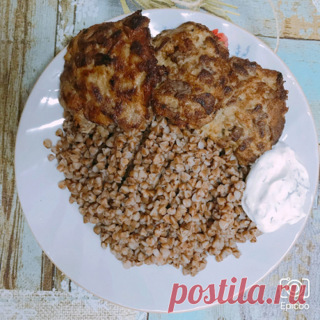 Оладьи из рубленой печени