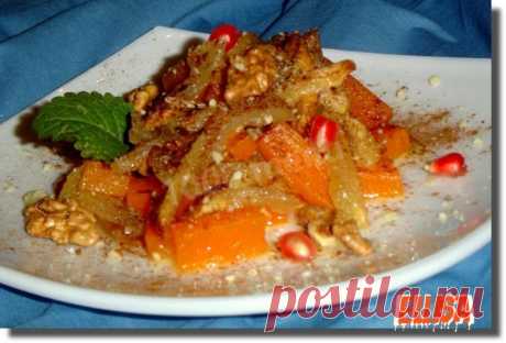 Запеканка из тыквы с яблоками в духовке рецепт с фото пошагово - 1000.menu