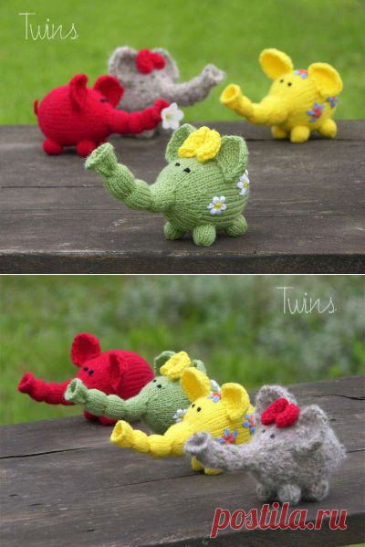 Цветочный слон.