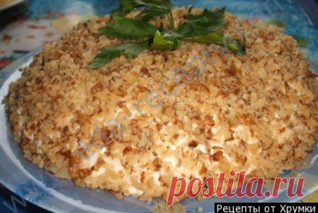 Салат Изюминка из вареной свеклы
