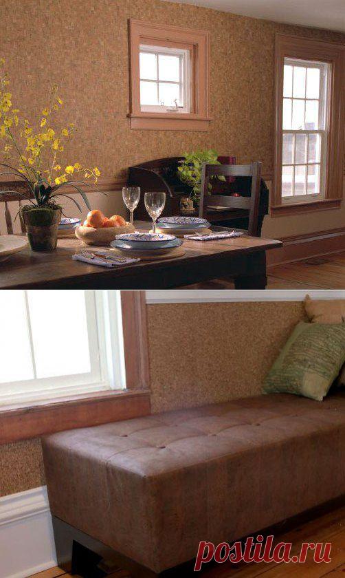 Пробку на стену | Квартирный вопрос
Пробка как материал набирает всю большую популярность, – ею не только покрывают полы, но и оклеивают стены. Пробковые обои, при их относительно небольшой цене, обладают рядом существенных преимуществ и могут стать прекрасным декоративным элементом интерьера.