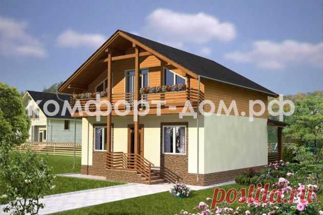 Проект дома ПБ-130-2