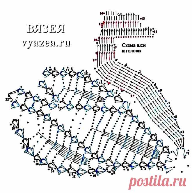 Лебедь крючком схемы