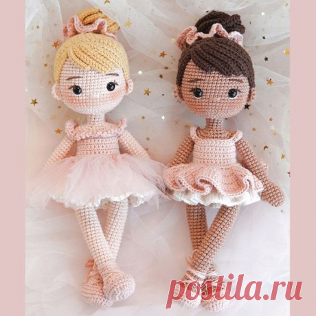 🌿Готов перевод МК "Балерина" 🌿.. | Страна Амигурумия: описания и переводы амигуруми