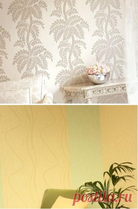 Структурные обои.