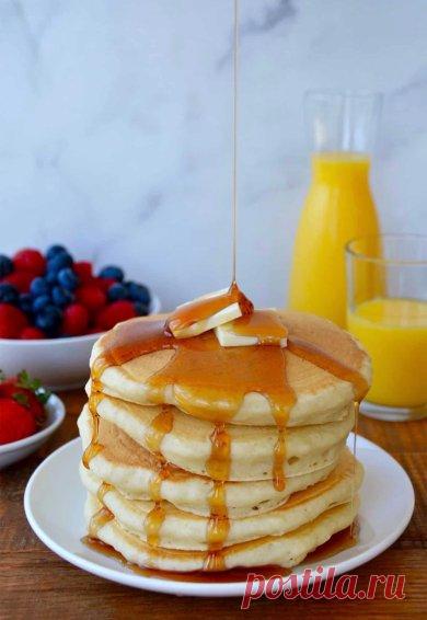 Панкейки классические - рецепт с фотографиями - Patee. Рецепты