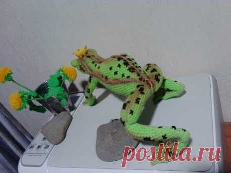 Царевна-лягушка, ч.2. Princess Frog, р.2. Amigurumi. Crochet. Амигуруми. Игрушки крючком.
