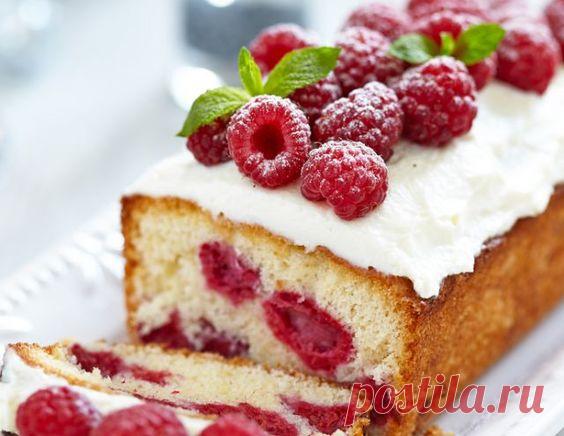 Пирог с замороженной малиной - рецепт приготовления с фото от Maggi.ru