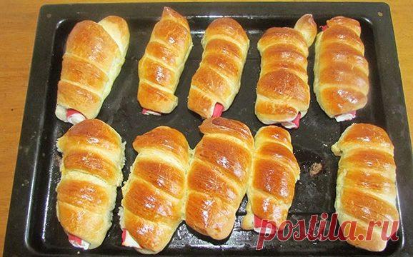 Крабовые палочки в тесте — рецепт для духовки | Candy-Time