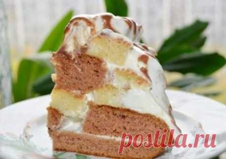 Бисквитный торт &quot;Графские развалины&quot; - Простые рецепты Овкусе.ру