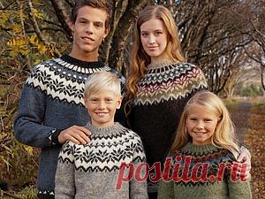 Знаменитый исландский свитер с круглой кокеткой Lopapeysa: история и метод вязания - Ярмарка Мастеров - ручная работа, handmade