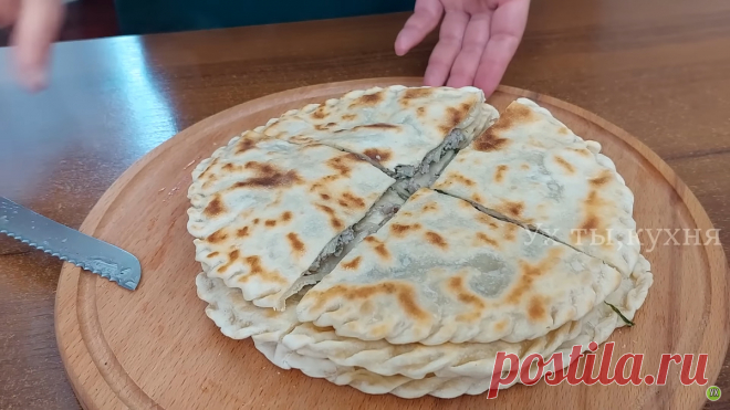 Это вкуснее чебуреков! Лепёшки с сочной мясной начинкой на сухой сковороде | УХ ТЫ, КУХНЯ | Дзен