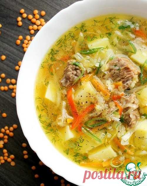 Чечевичный суп с капустой – кулинарный рецепт