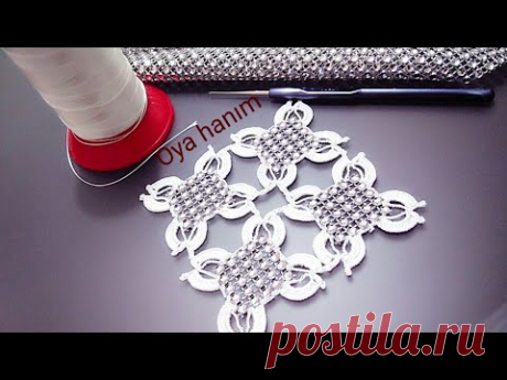 Красивые мотивы крючком. Подборка с YouTube