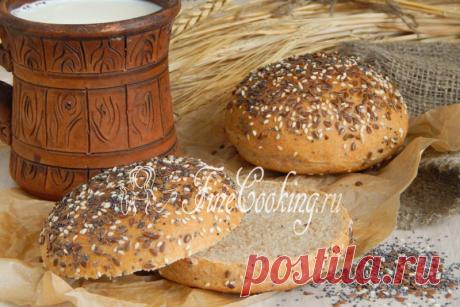 Цельнозерновые булочки - рецепт с фото