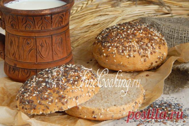 Цельнозерновые булочки - рецепт с фото