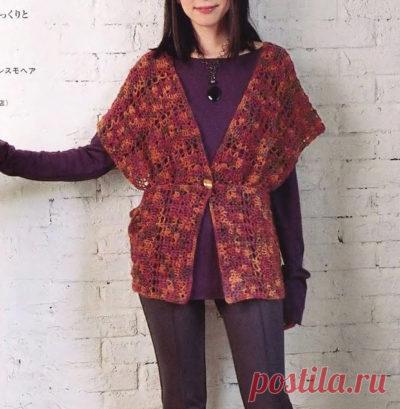Интересные модели с интересными узорами. Вязание крючком | Марусино рукоделие | Яндекс Дзен