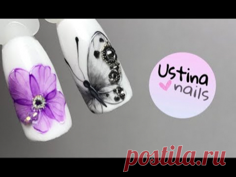 Легкие и воздушные дизайны ногтей гель-лаками Patrisa nail