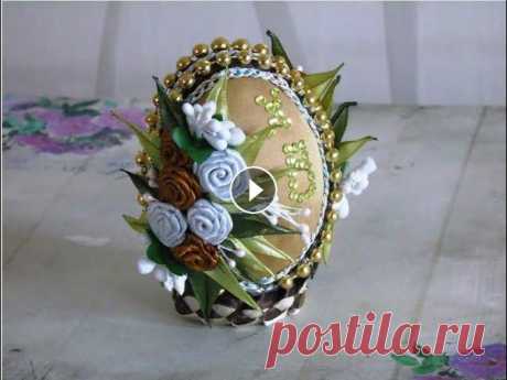 Пасхальное яйцо в технике канзашиDIY ribbon Easter Eggs

кардиган крючком на ютубе